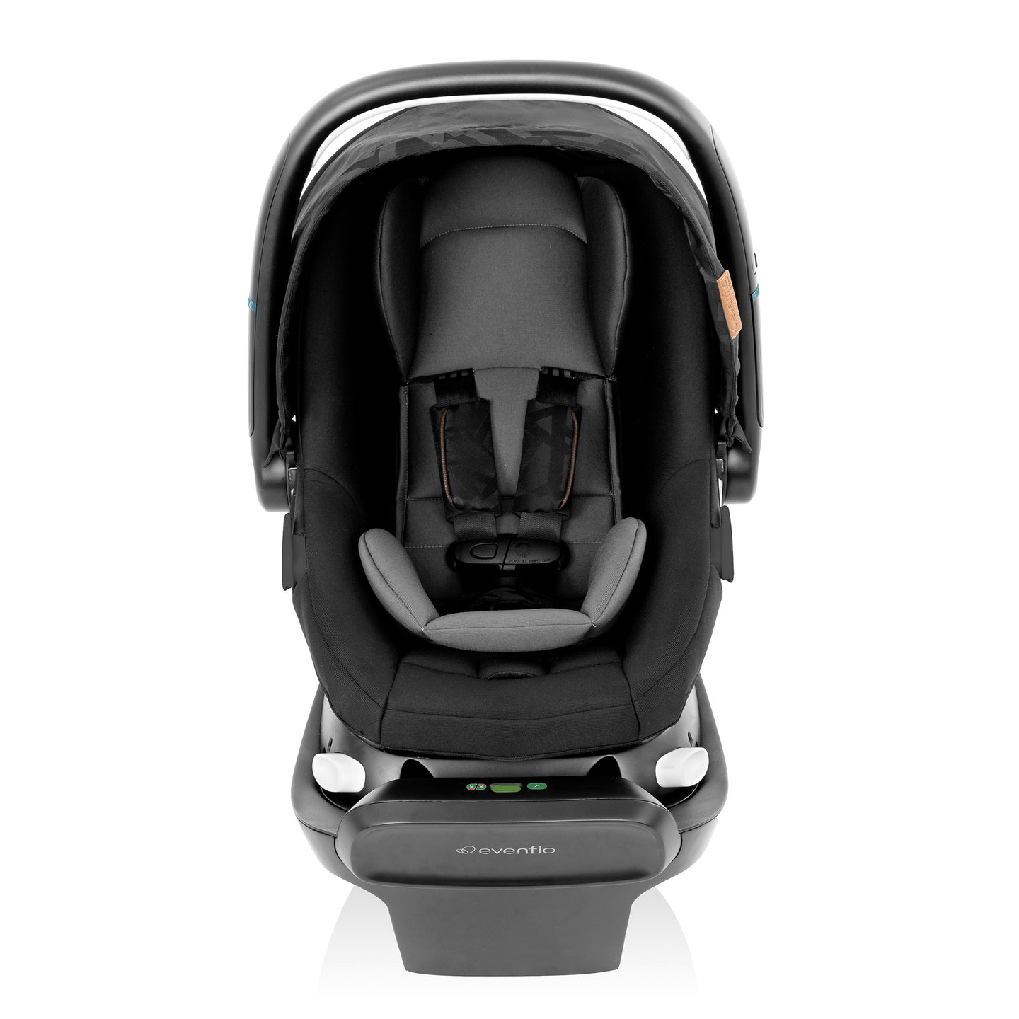 Evenflo - Shyft Intuiti+ Travel System featuring Revolve180 LiteMax NXT with SensorySoothe - Dubhan Black